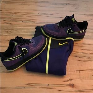 Nike Air Force 1 with matching  Nike jacket